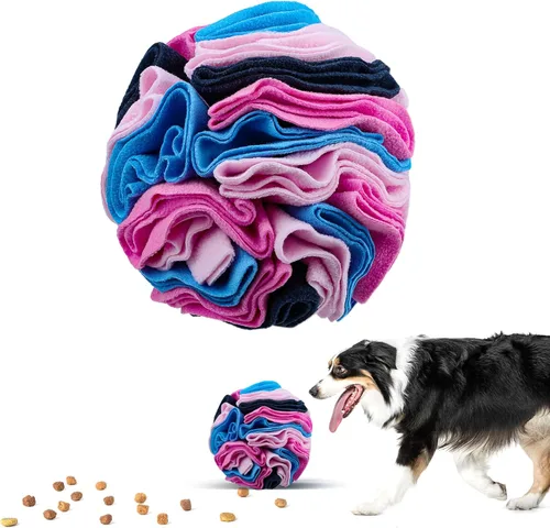 Miniatura 28 de Pelota de olfateo para mascotas, bola interactiva para perros ciegos, entrenamiento para aliviar el estrés, juguetes de enriquecimiento para perros