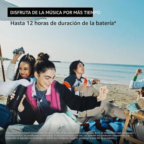 Miniatura 5 de Sony ULT Field 1 - Altavoz Bluetooth portátil impermeable, graves mejorados, batería de 12 horas, clasificación IP67, a prueba de polvo, a prueba