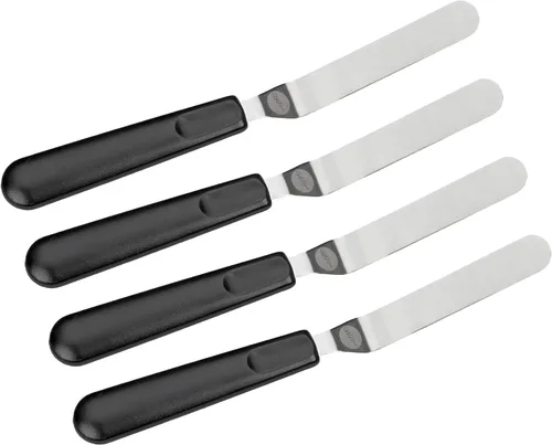 Miniatura 8 de espátula para glaseado en ángulo Wilton 409 7716, 13 pulgadas, Negro