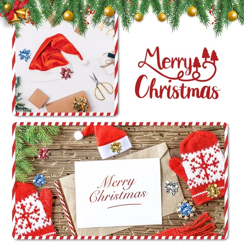 Miniatura 6 de Iceyyyy 200 mini lazos de regalo de Navidad, lazos de regalo de estrella metálica de 1 pulgada de colores mixtos, pequeños lazos adhesivos