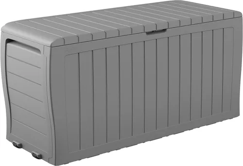 Miniatura 16 de Keter Atlas - Caja de 70 galones – Caja de almacenamiento al aire libre resistente a la intemperie para patio, patio y piscina, construcción