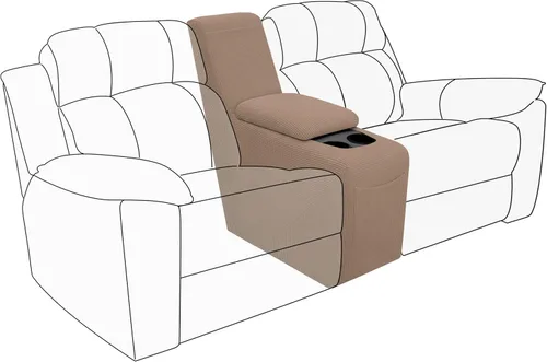 Miniatura 86 de Easy-Going - Funda elástica para sofá reclinable y sofá cama, 6 piezas, protector de muebles, suave, parte inferior elástica, tela jacquard