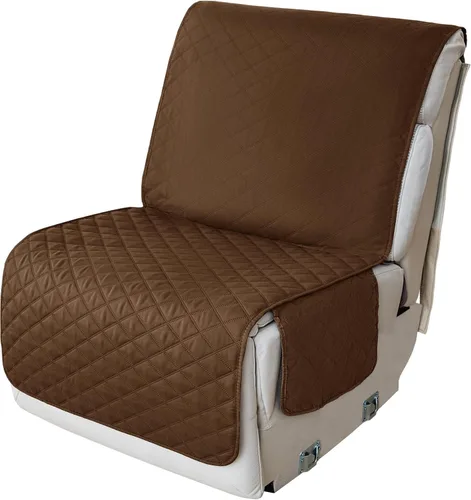 Miniatura 109 de HDCAXKJ Fundas de sofá seccional reclinable 100% impermeable, forma de L, funda de sofá reclinable lavable acolchada suave para mascotas, perro