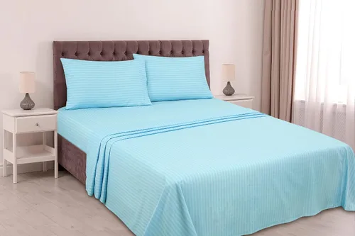 Miniatura 2 de ROYALE LINENS Juego de sábanas individuales de 3 piezas, microfibra suave cepillada de 1800, 1 sábana bajera, 1 sábana encimera, 1 funda