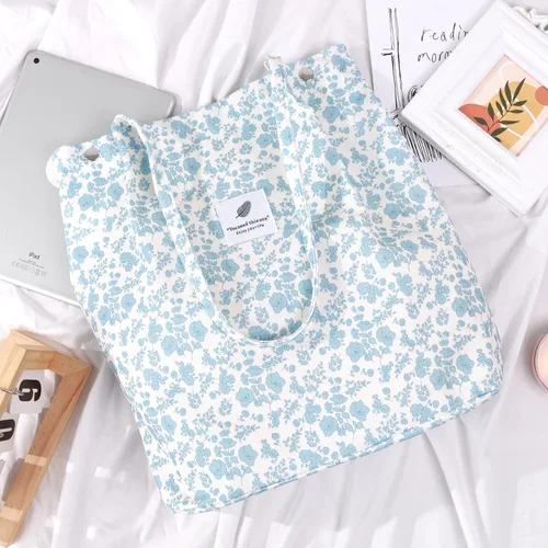 Miniatura 12 de Ayieyill - Bolsa de pana para mujer y niña, con correa de lona para colgar al hombro, bolsa con bolsillo
