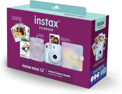 Miniatura 2 de INSTAX Mini 12 Azul Paquete Festivo 2024