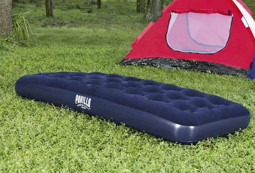 Miniatura 2 de Bestway Pavillo - Cama de aire de tamaño individual Inflable para exteriores, cama de aire interior para campamento, colchón de aire de inflado