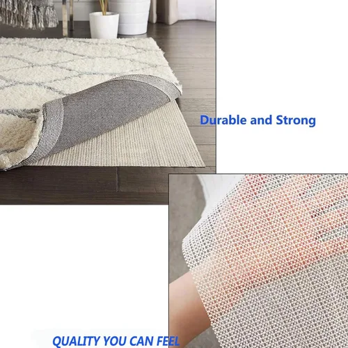 Miniatura 7 de Almohadilla antideslizante para suelos de madera dura, almohadillas para suelos de azulejos, tapete antideslizante para debajo de la alfombra