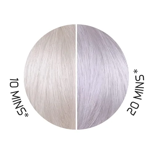 Miniatura 4 de Splat Espuma tonificante brillante, rubio platino, 5 onzas, el tóner para el cabello dura hasta 10 lavados, la espuma acondicionadora ligera aumenta