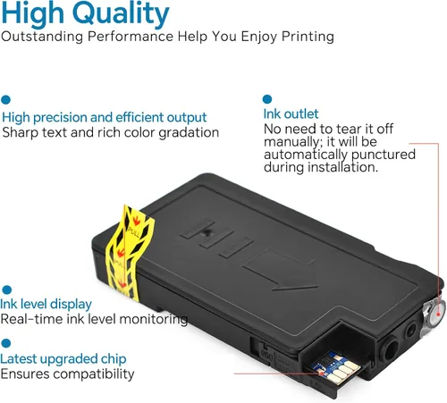 Miniatura 7 de Paquete de 5 cartuchos de tinta 950XL 951XL compatibles con HP 950 951 cartuchos de tinta para impresoras HP OfficeJet Pro 8600 8610 8620 8100 8630