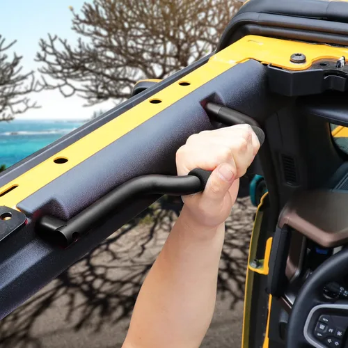 Miniatura 2 de sukemichi Asas de agarre para Bronco, asas de agarre delanteras y traseras de metal para Ford Bronco 2021 2022 2023 2024 2025 2026 Accesorios de 4