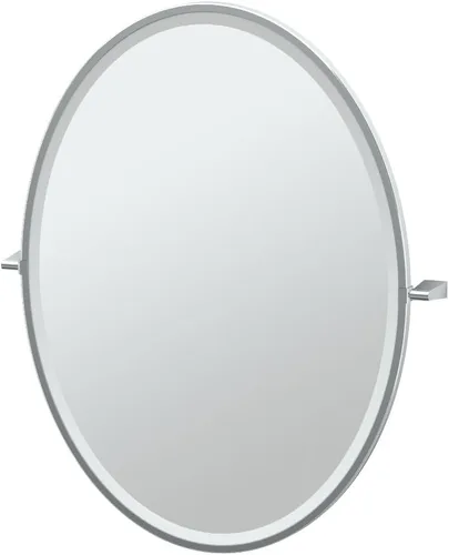 Miniatura 14 de Gatco 4379SM Bleu, Espejo Rectangular Pequeño, Cromado, 24 Pulgadas