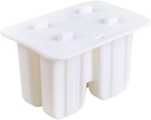 Miniatura 10 de Molde para paletas de silicona de grado alimenticio 4/10 cavidad hecha en casa molde para paletas de cocina sin BPA, congelado helado helado