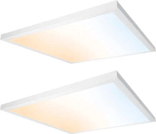 Miniatura 18 de Panel de Luz de Techo de Montaje en Superficie Ultralux de 1x4 pies – Delgado, Iluminado por los Bordes, Panel Plano de Montaje al Ras para Cocina