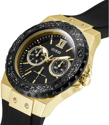 Miniatura 5 de Guess - Reloj para mujer de acero inoxidable + silicona resistente a manchas