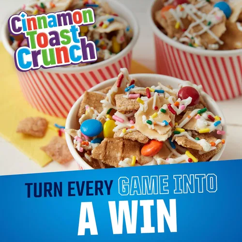 Miniatura 3 de Cinnamon Toast Crunch Taza de cereales para desayuno, cereal de una sola porción, 2 onzas (paquete de 12)