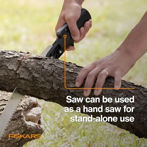 Miniatura 5 de Fiskars XtendControl - Podadora de árbol extensible de 12 pies, recortadora de ramas de sierra de poste ajustable con sierra X1 de 15 pulgadas
