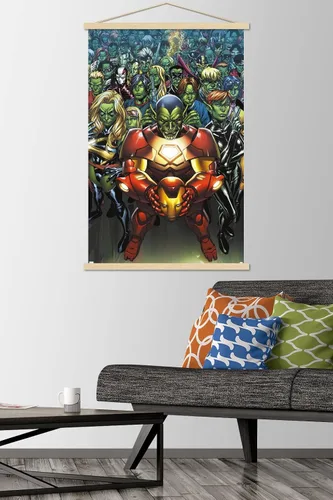 Miniatura 2 de Trends International Marvel Comics Secret Invasion - Póster de pared Avengers: The Initiative #15, 22.37 x 34.00 pulgadas, paquete de impresión
