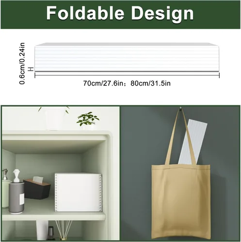 Miniatura 5 de Bandeja de bañera, cubierta plegable antipolvo para bañera, cubierta aislante de baño, PVC, persiana para bañera, tapa de bañera, se adapta a
