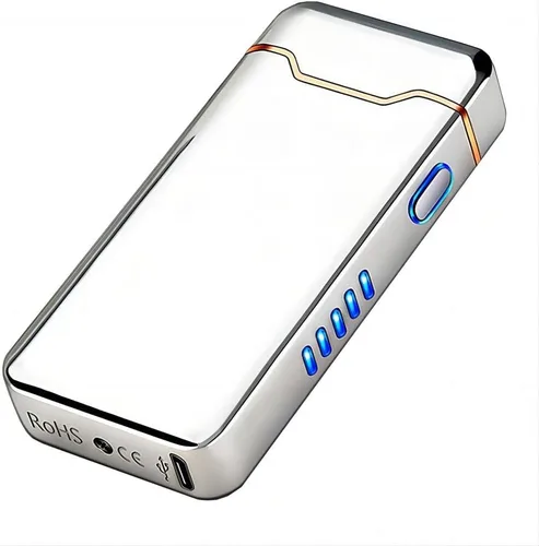 Miniatura 10 de YOZWOO Encendedor eléctrico recargable, encendedor de arco de llama de alta potencia, encendedores USB con indicador de batería LED, encendedores