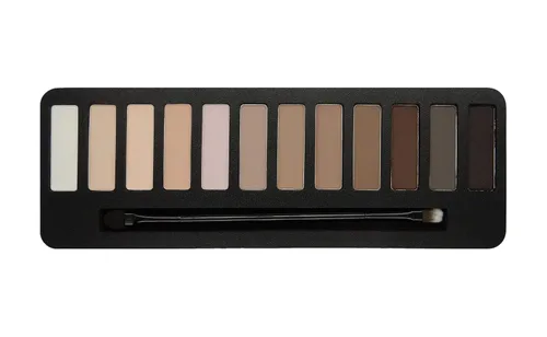 Miniatura 7 de W7 Mighty Mattes - Sombra de ojos – 12 colores nude mate – Paleta de maquillaje impecable y natural de larga duración