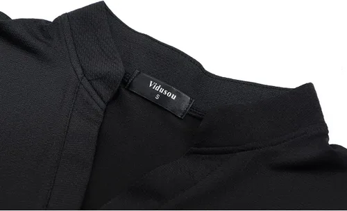 Miniatura 3 de Polo de golf sin mangas con cuello en V para mujer