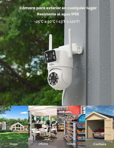 Miniatura 9 de Hiseeu - Cámaras de seguridad inalámbricas para exteriores, WiFi Pro de 5G y 2.4G, sistema de cámara de seguridad inalámbrica para el hogar, lente