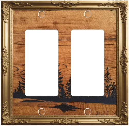 Miniatura 86 de Decorativo Arte Interruptor de Luz Cubiertas de Pintura al óleo Estilo Flores Placa de Pared de Interruptor de Interruptor Decorativo Placa