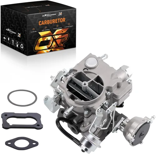Miniatura 10 de maXpeedingrods Carburador de 1 barril, para Chevy para GMC 4.8L 292/4.1L 250 6 Cyl, estrangulador automático carburador de 1 barril para Chevrolet