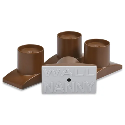Miniatura 7 de Wall Nanny Extensor – Extensión de puerta para bebés de 4 pulgadas (fabricado en Estados Unidos) extiende las puertas montadas a presión + protege