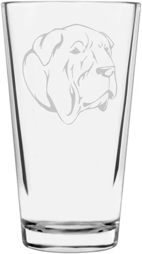 Miniatura 301 de Perro de Presa Canario - Vaso de pinta personalizado con temática de perro grabado multiusos, 16 onzas