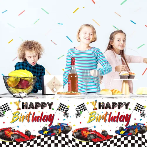 Miniatura 6 de Tudomro Mantel para auto, 3 unidades, rectangular, desechable, de plástico, 54 x 108 pulgadas, resistente a las manchas, impermeable, para niños
