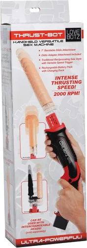 Miniatura 5 de Thrust-Bot Máquina sexual de mano de múltiples velocidades