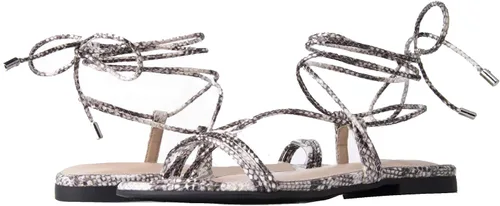Miniatura 5 de The Drop Women's Samantha Flat Strappy Lace-up Sandal