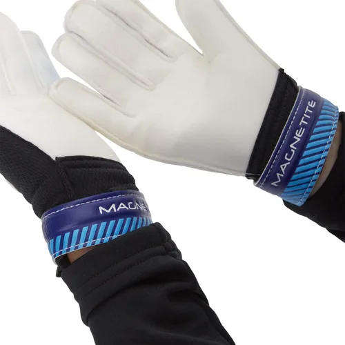 Miniatura 4 de Mitre Guantes de portero de fútbol de magnetita Negro/Azul/Amarillo