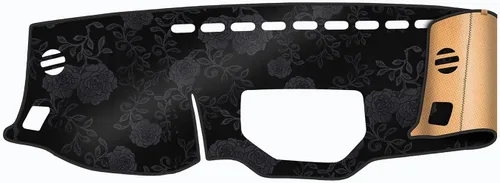 Miniatura 26 de TUCAREST Funda para salpicadero Compatible con Ch-Evy Silverado 1500/2500 HD/3500 HD 2019-2023, GM-C Sierra/HD 2500/ HD 3500 2019-2023, alfombrilla