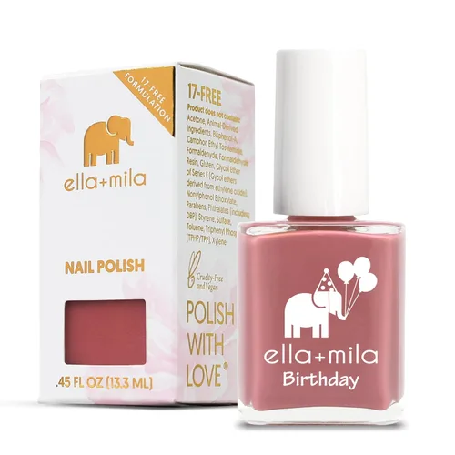 Miniatura 23 de ella+mila Esmalte de uñas profesional – Esmalte de uñas de secado rápido – Fórmula de larga duración y resistente al astillado