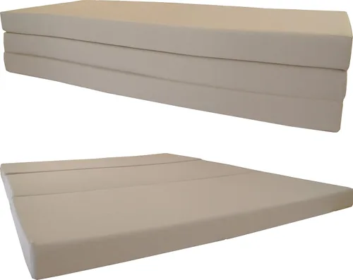 Miniatura 30 de Shikibuton Cama plegable en 3, espuma de alta densidad de 1.8 lbs, tamaño Twin, Full, Queen, colchones plegables. Azul marino