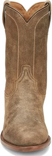 Miniatura 4 de Tony Lama Monterey Desert Roper Botas de cuero de cabra occidental punta redonda para hombre - Ep3550