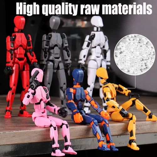 Miniatura 5 de DANONI Titan 13 figura de acción, Lucky Robot 13 figuras de acción, figura impresa en 3D, figura de acción de robot ficticio 13, figuras de acción 9