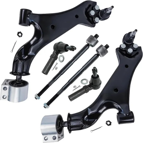 Miniatura 79 de Detroit Axle - Kit de extremo delantero para Chrysler 300 Dodge Charge Challenger 2011-2023, 2 brazos de control inferiores traseros 2 rótulas