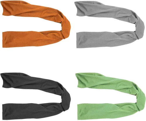 Paquete de 4 toallas de enfriamiento (40 x 12 pulgadas), toallas de microfibra, suaves, transpirables y frescas, para mantenerse fresco al hacer
