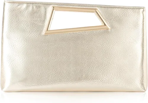 Miniatura 13 de Bolso de mano Coucoland para mujer - Bolsos de noche de cuero PU con purpurina de moda para fiesta de boda, uso diario PU Leather