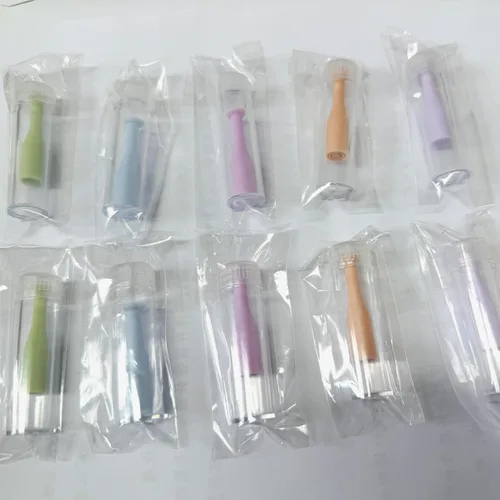 Miniatura 3 de Paquete de 10 herramientas de eliminación de lentes de contacto, aplicador de lentes suaves y duras estilo émbolo Removedor de punta de goma suave