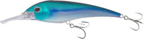 Miniatura 46 de Nomad Design DTX Minnow con sistema patentado Autotune - Acción de natación de pez cebo envejecido, BKK Diablo Caballa Rosa Caliente