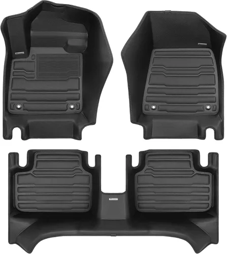 TuxMat - Para los modelos Volvo XC40 Recharge 2021-2024 - Alfombrillas personalizadas para automóvil - Cobertura máxima, todo tipo de clima,