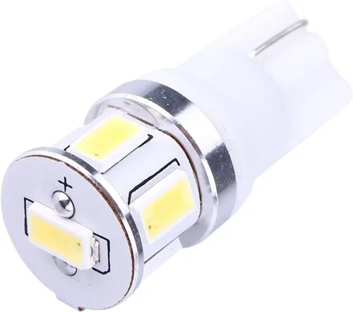 Miniatura 9 de Unidades Alla Lighting T10 Wedge 194 168 2825 W5W CANBU focos de luz LED sin errores, blanco brillante, alta potencia 5730 -SMD., Blanco