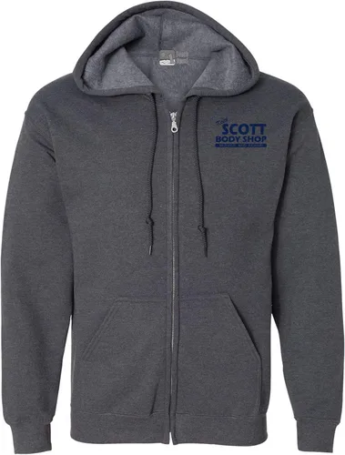 Miniatura 3 de Sudadera con capucha y cremallera Keith Scott Body Shop TV en ambos lados