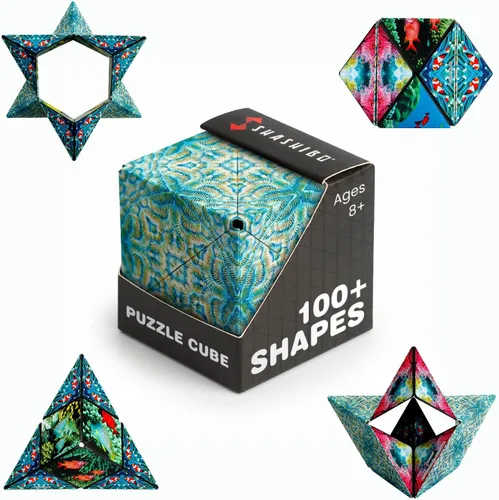 Miniatura 43 de Shashibo Juguete sensorial antiestrés para adultos y niños, juguete para aliviar el estrés para adultos, adolescentes y niños, juguetes geniales
