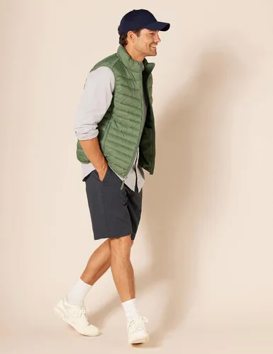 Miniatura 5 de Tienda Essentials - Pantalón corto de ajuste clásico, 9 pulgadas, para hombre